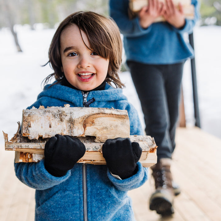 children's Ruskovilla wool mittens