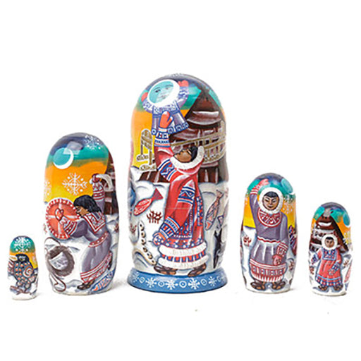 Eskimo Legends Matryoshka dolls set