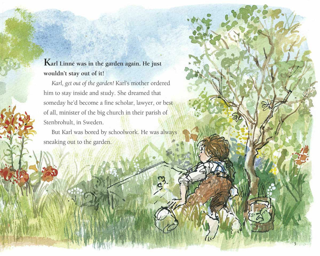 Karl, Get Out of the Garden!