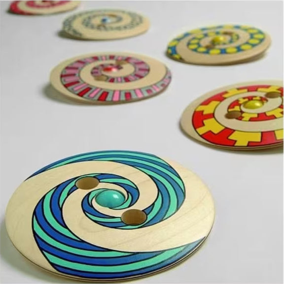 Scheibenkreisel spinning top