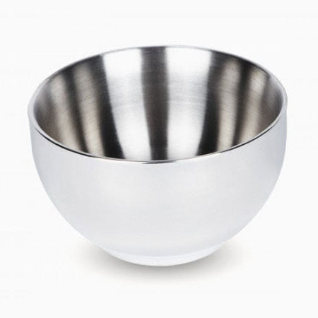 double walled stainless steel bowl