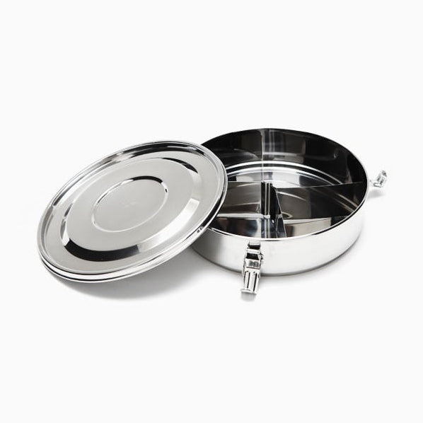 divided airtight food storage container