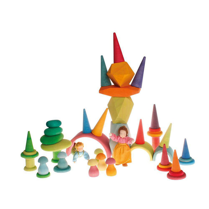 pastel rainbow stacker