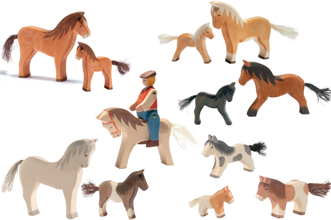 Ostheimer horse for rider