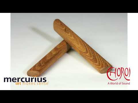 Choroi pair of claves Robinia sound bars