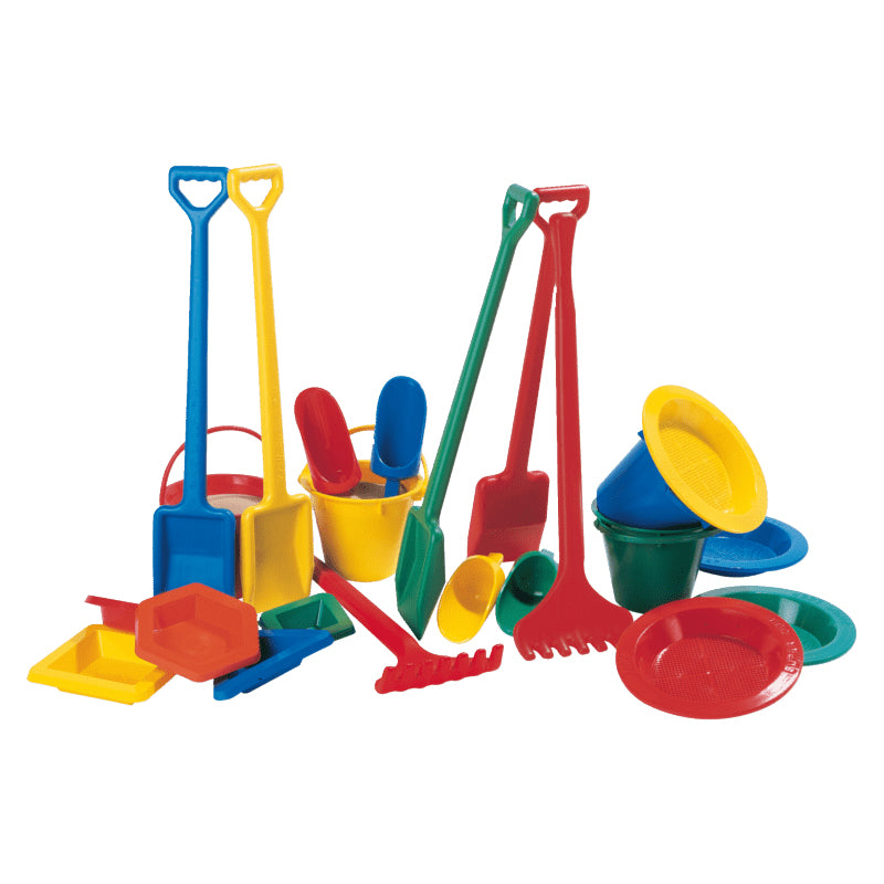 Rolf sand play bucket, red