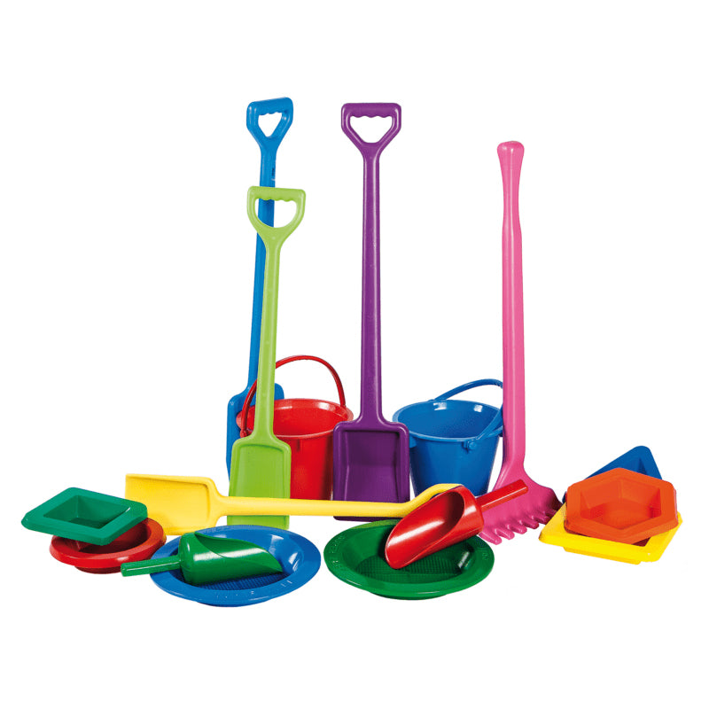 Rolf sand play bucket, red