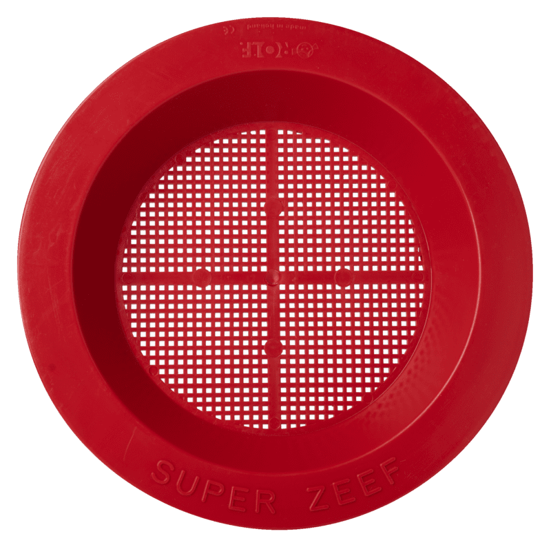 Rolf sand play sieve, red