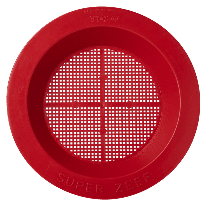 Rolf sand play sieve, red
