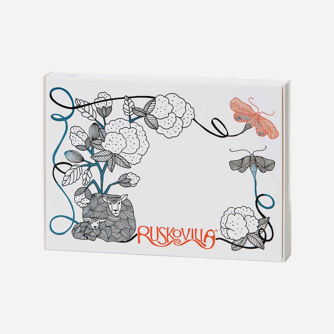 Ruskovilla silkwool newborn set