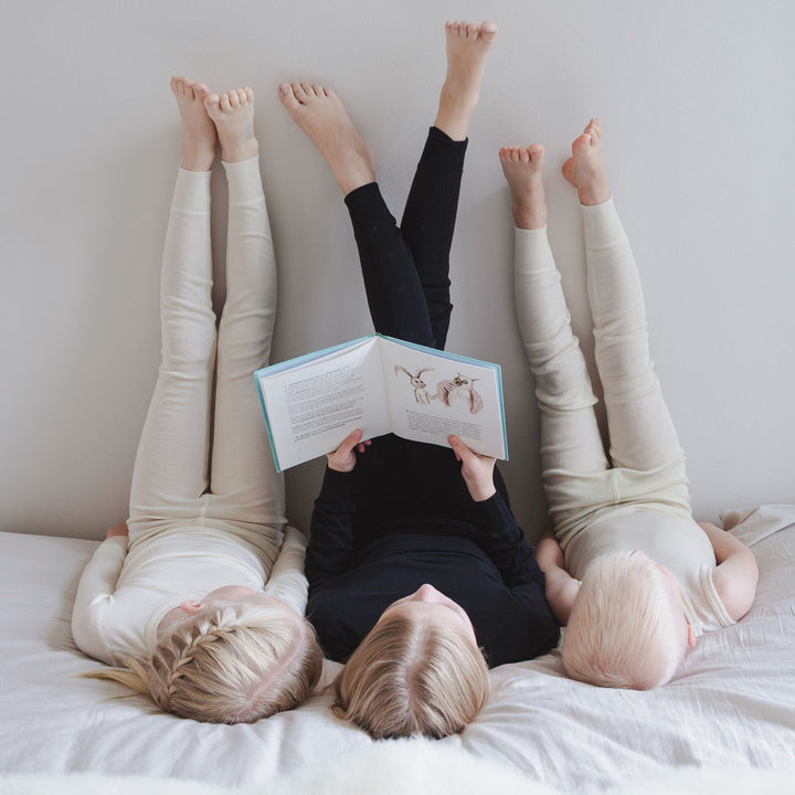 Ruskovilla child's silkwool long underpants