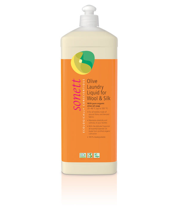 Sonett olive washing liquid for wool and silk (delicate lavender)