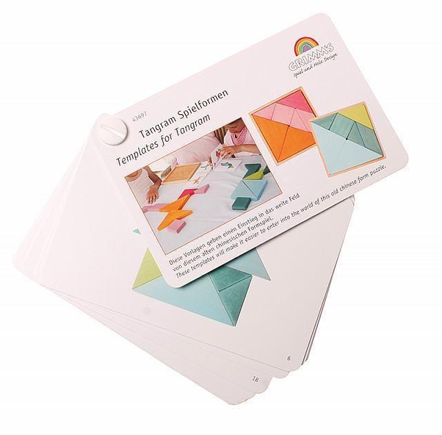 tangram set, orange-pink – Nest