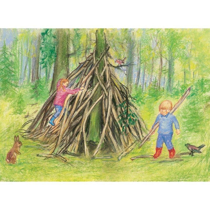 Children's Games and Party II postcard set