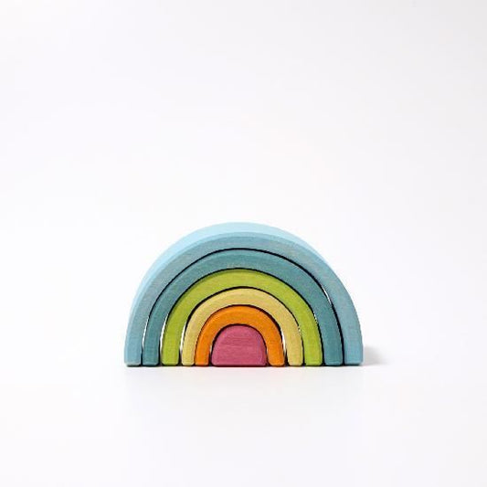 Grimm's small pastel rainbow stacker