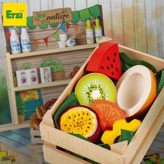 assorted tropical fruits, small