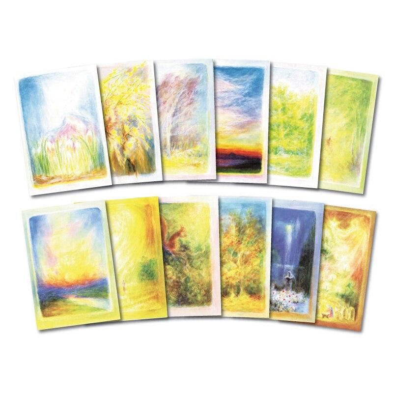 12 Months of the Year postcard set by David Newbatt