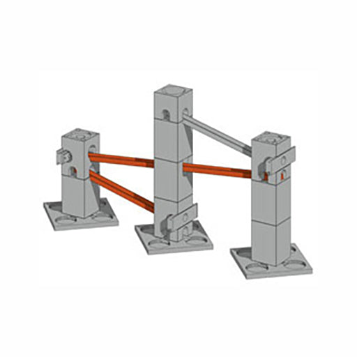Xyloba pair of roll tracks short
