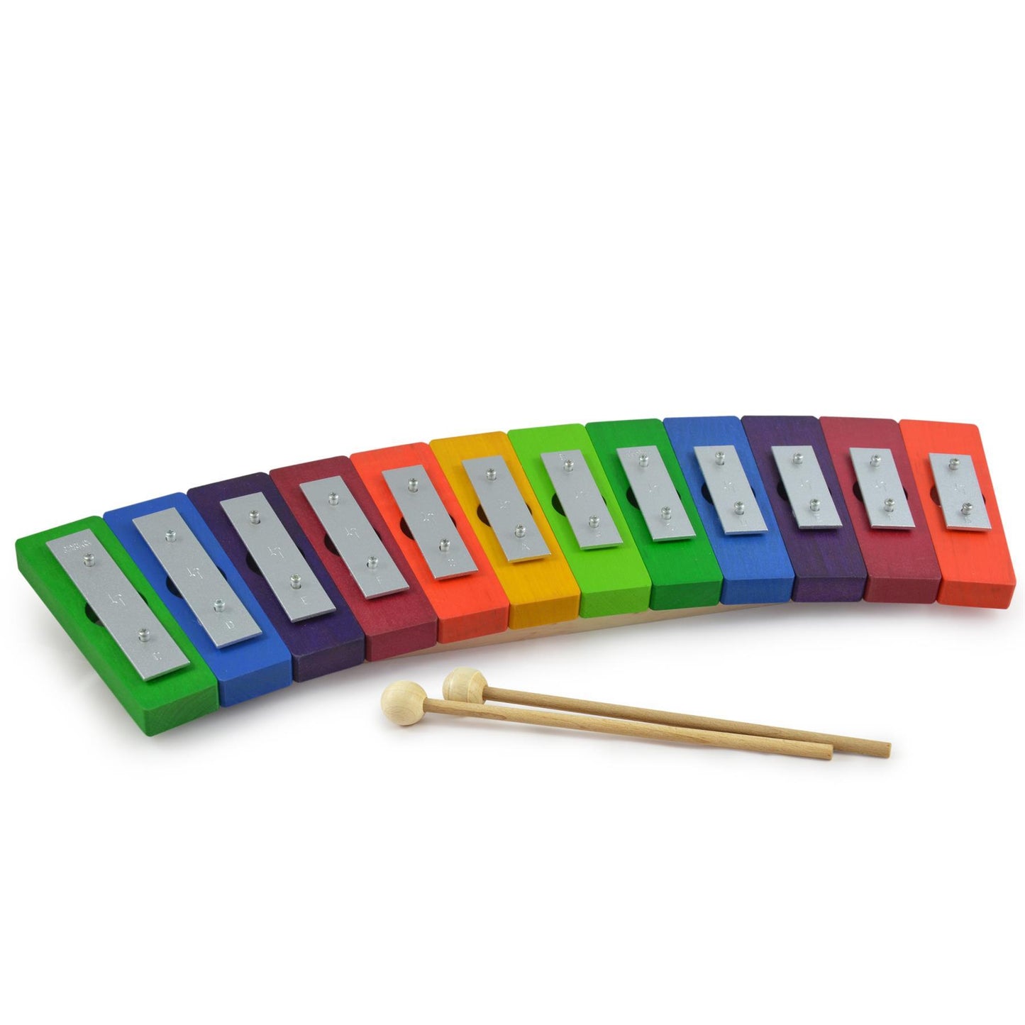 12 tone rainbow glockenspiel + halftone set
