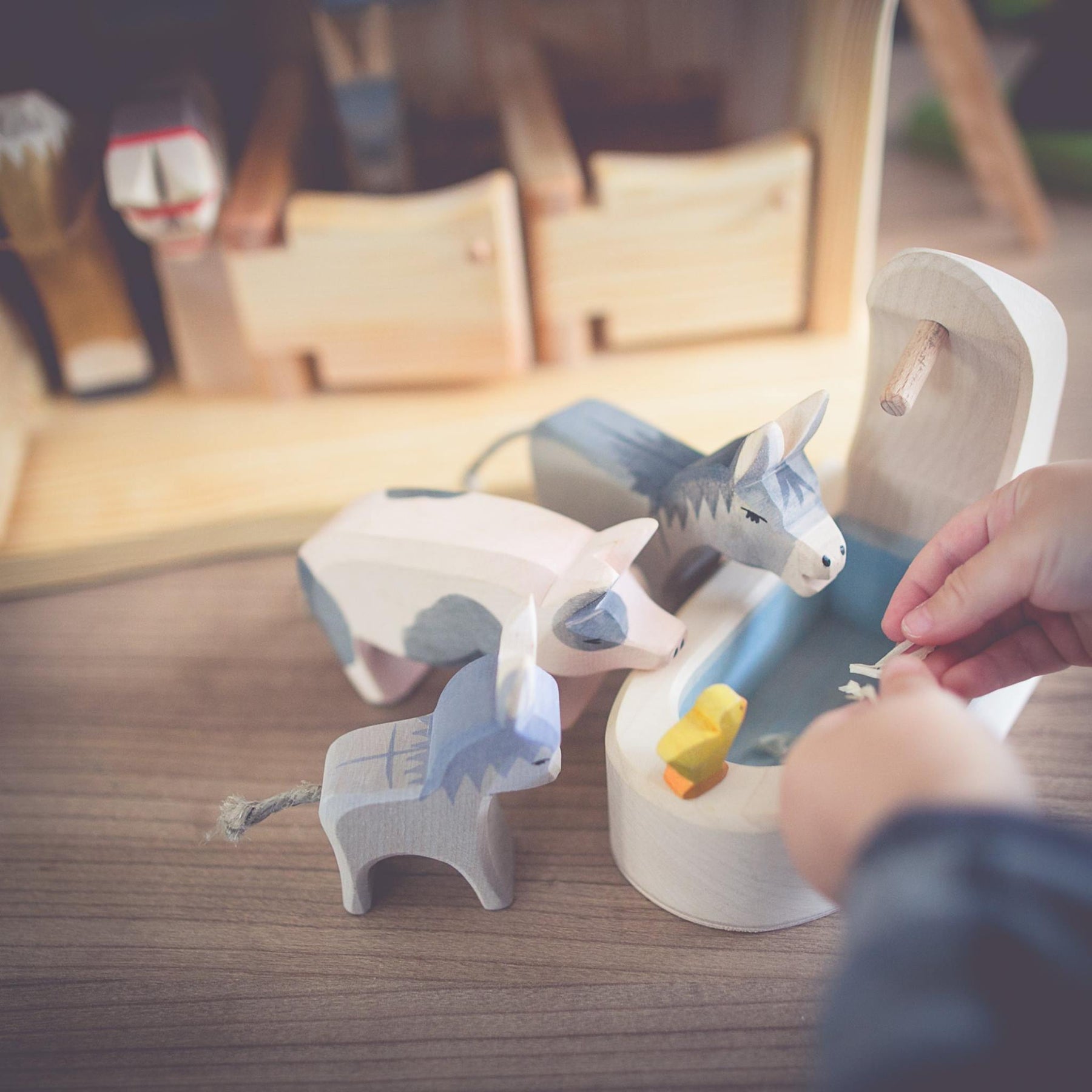 kinderkram spielzeug Ostheimer Kinderkram horse stable – Nest