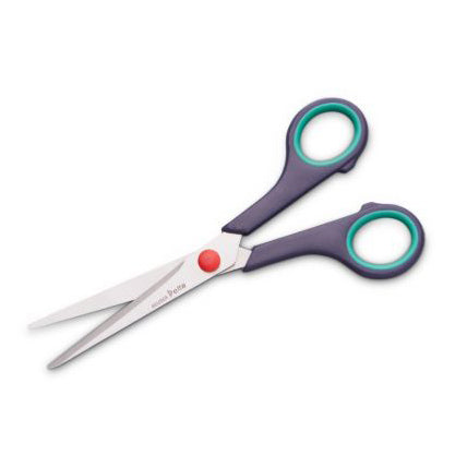 softgrip school scissors, 17 cm