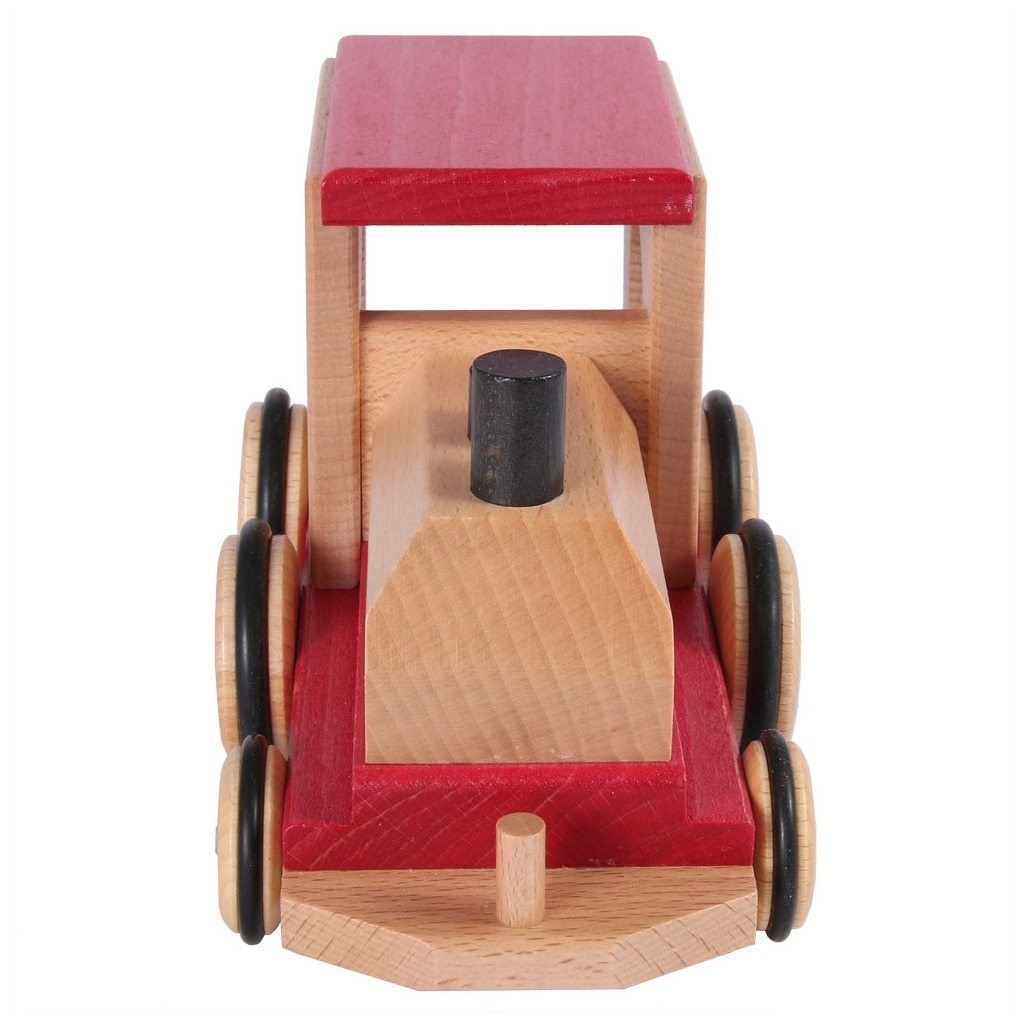 wooden railroad train