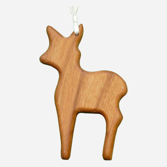 deer wooden ornament