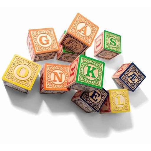 danish alphabet blocks
