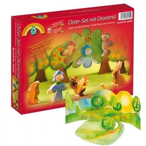 Ostheimer Easter set with diorama