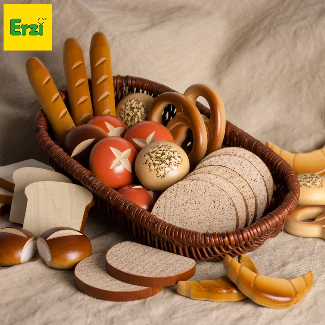 assorted baked breads