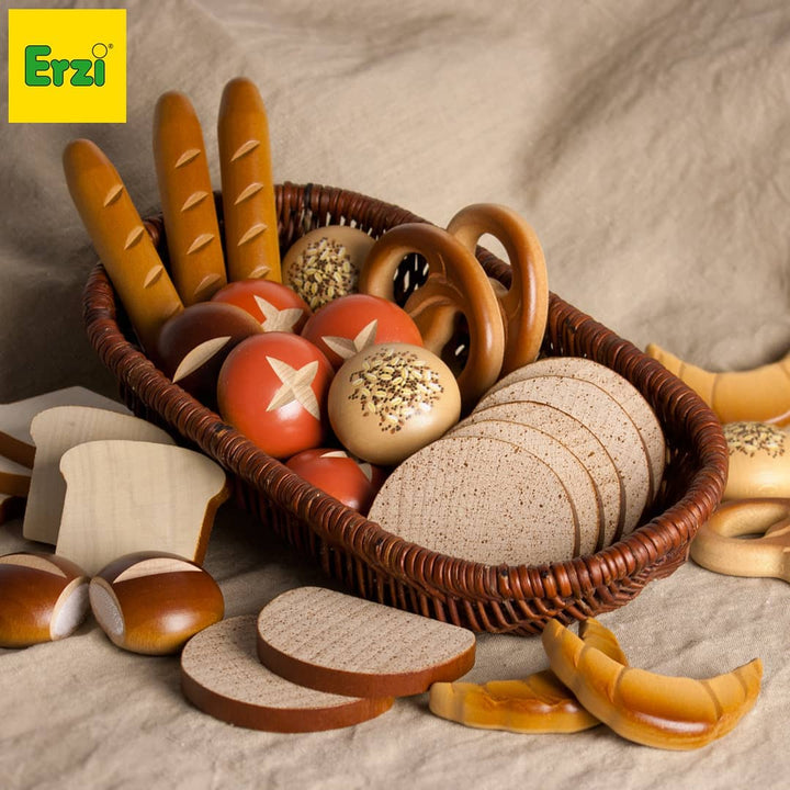 assorted baked breads