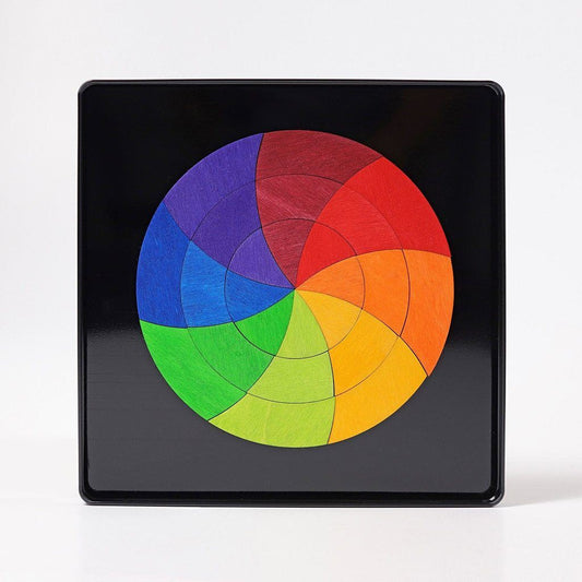 Goethe's colour circle magnetic puzzle