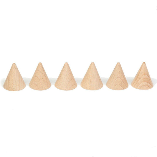 Grapat Wood Natural Cones