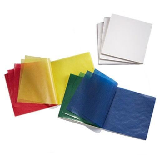 kite paper (window star transparency) Christmas colours - tiny dent in one corner