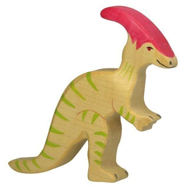Holztiger parasaurolophus