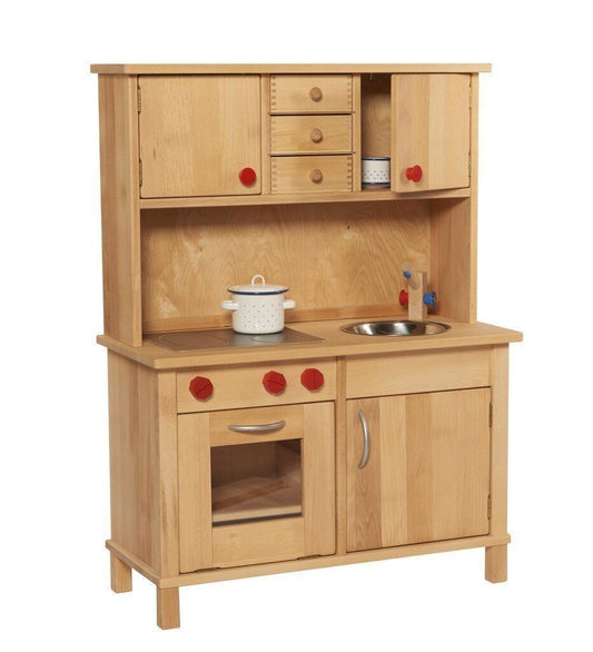 play kitchen with upper cupboard