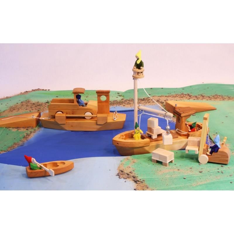 boat with paddle