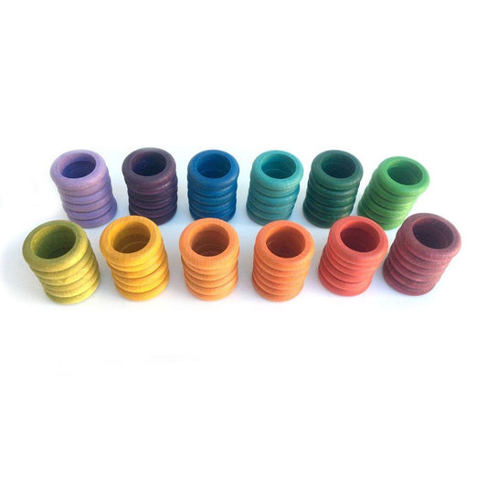 Grapat Rings, 72 pc (12 colours)
