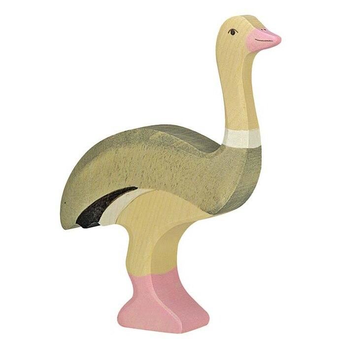 Holztiger ostrich