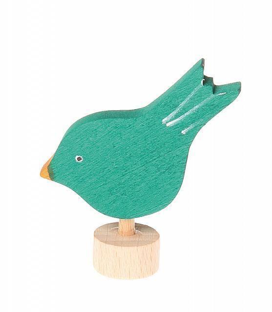pecking bird ornament
