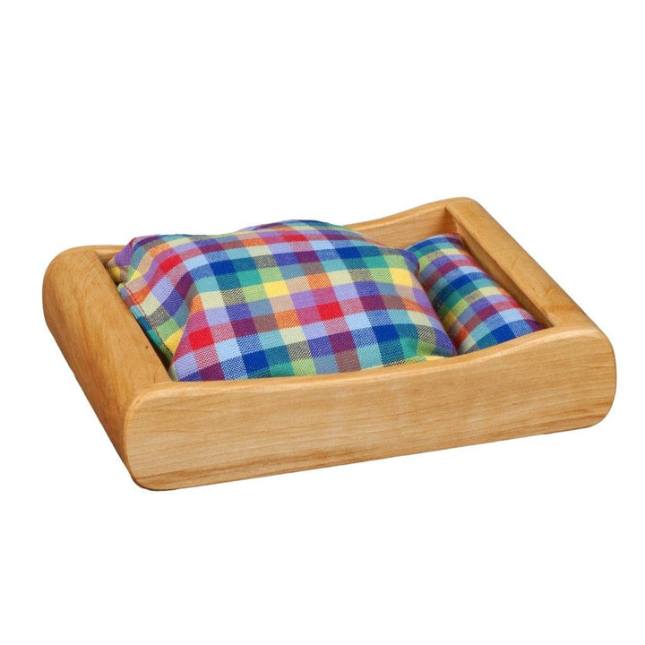 dollhouse double bed with duvet