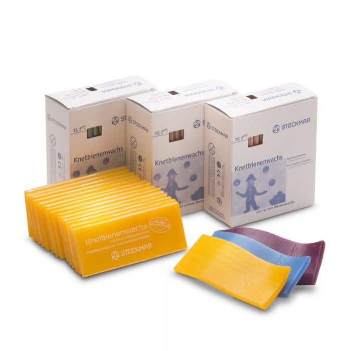 Stockmar modelling beeswax, single sheets