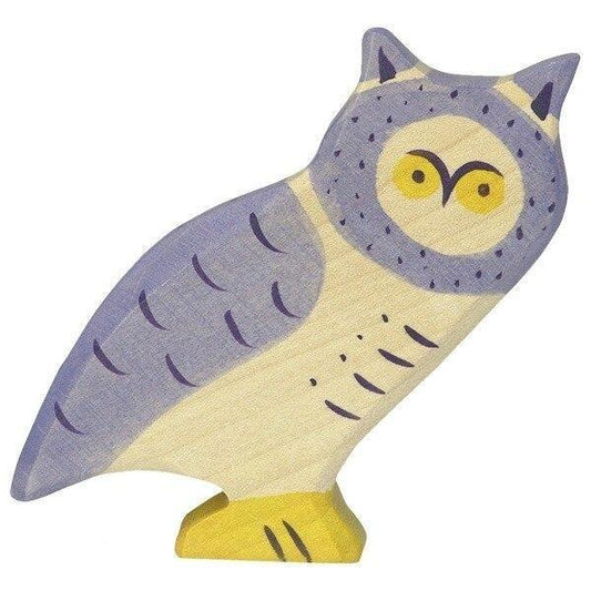 Holztiger blue owl