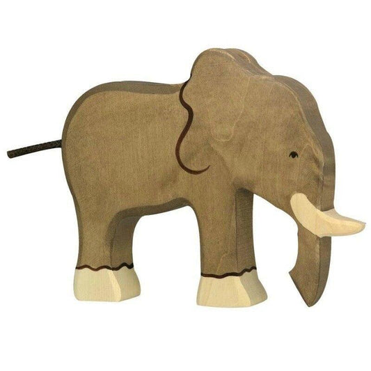 Holztiger elephant