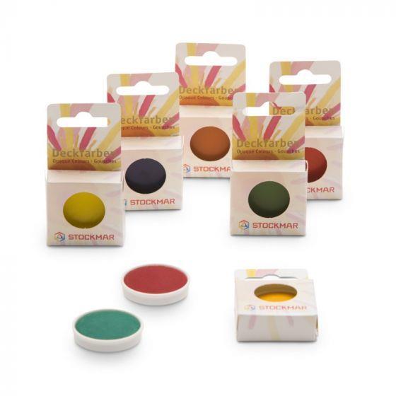 Stockmar opaque watercolour paint, replacement cups