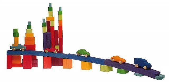 small stepped counting blocks