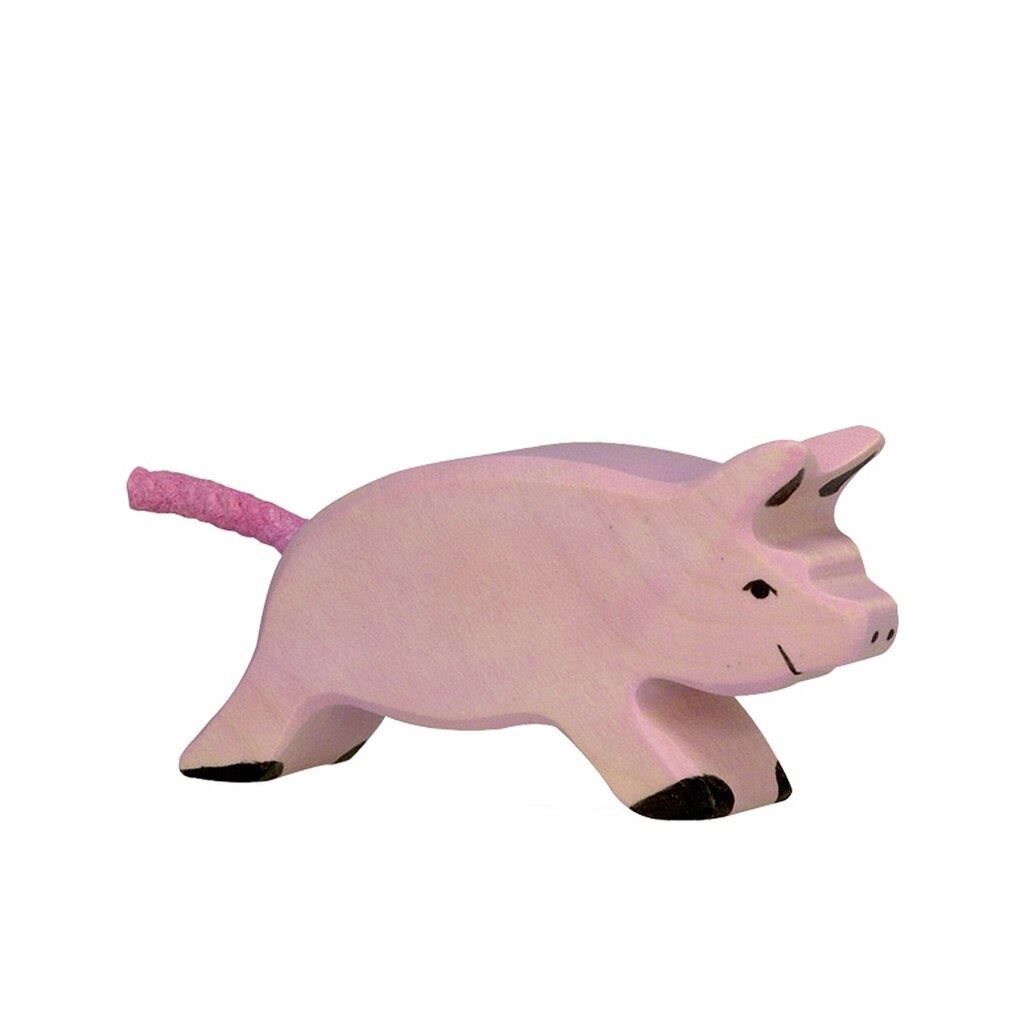 Holztiger piglet, running