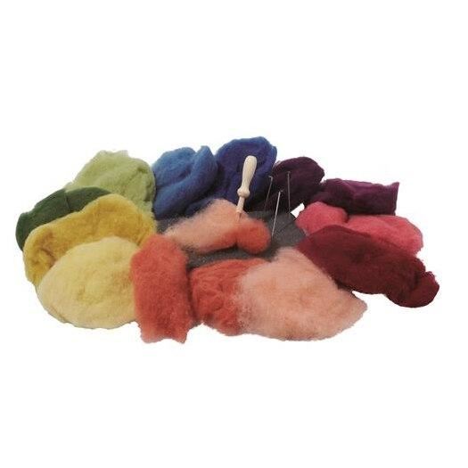 Filges Bioland plant-dyed felting wool