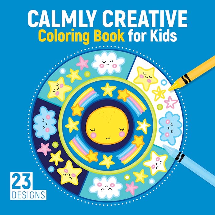 Calmly Creative Coloring Book for Kids