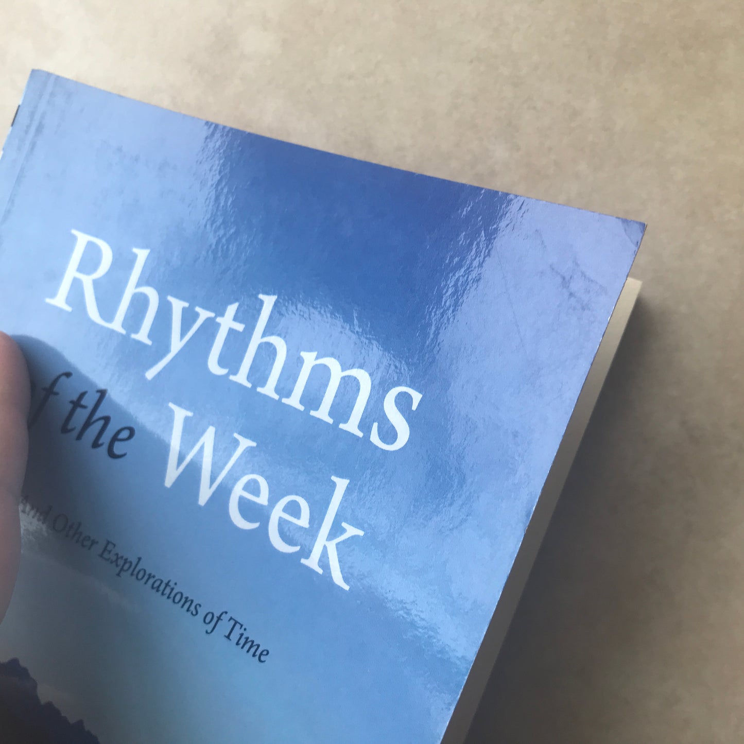 Rhythms of the Week - tiny dent in cover